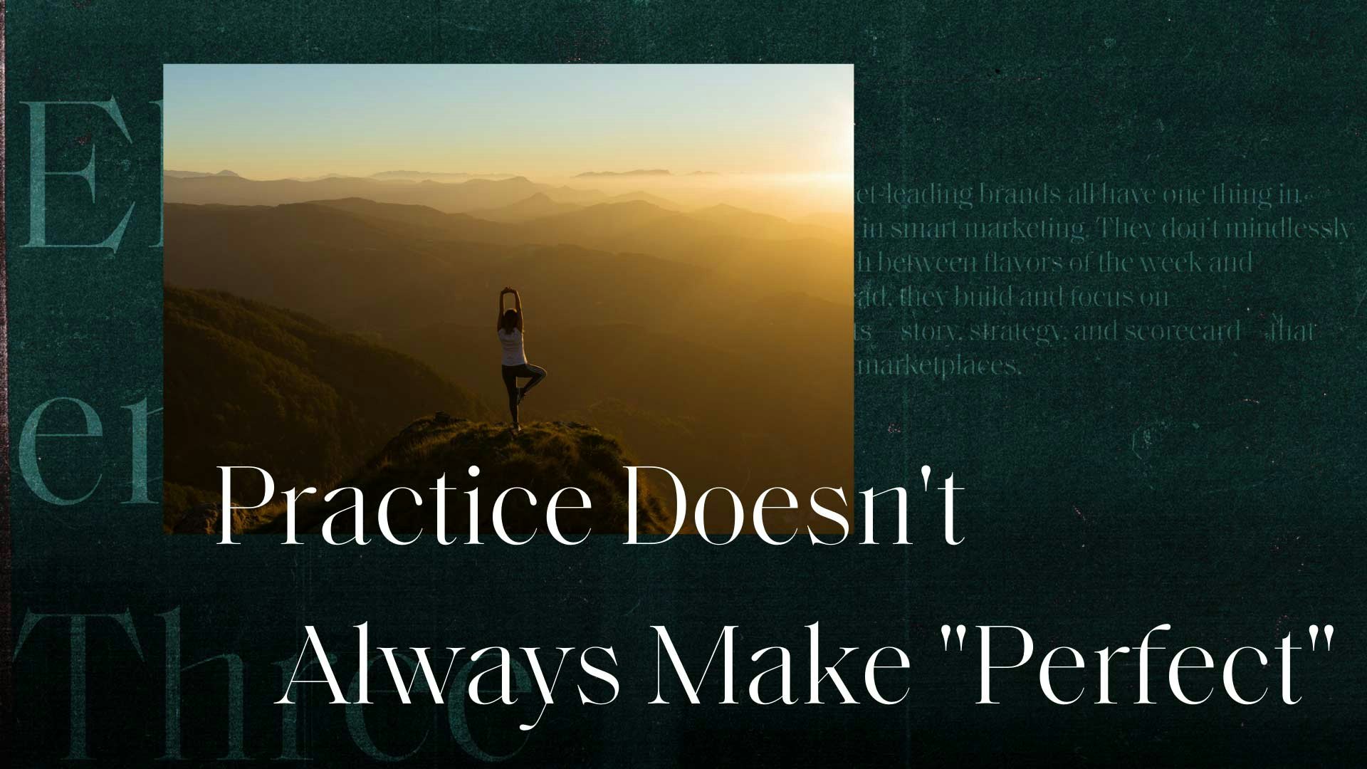 marketing as a practice